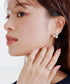 【安田美沙子さん着用】キュービックチェーンリング